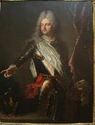 Hyacinthe Rigaud Marquis de Louville painting